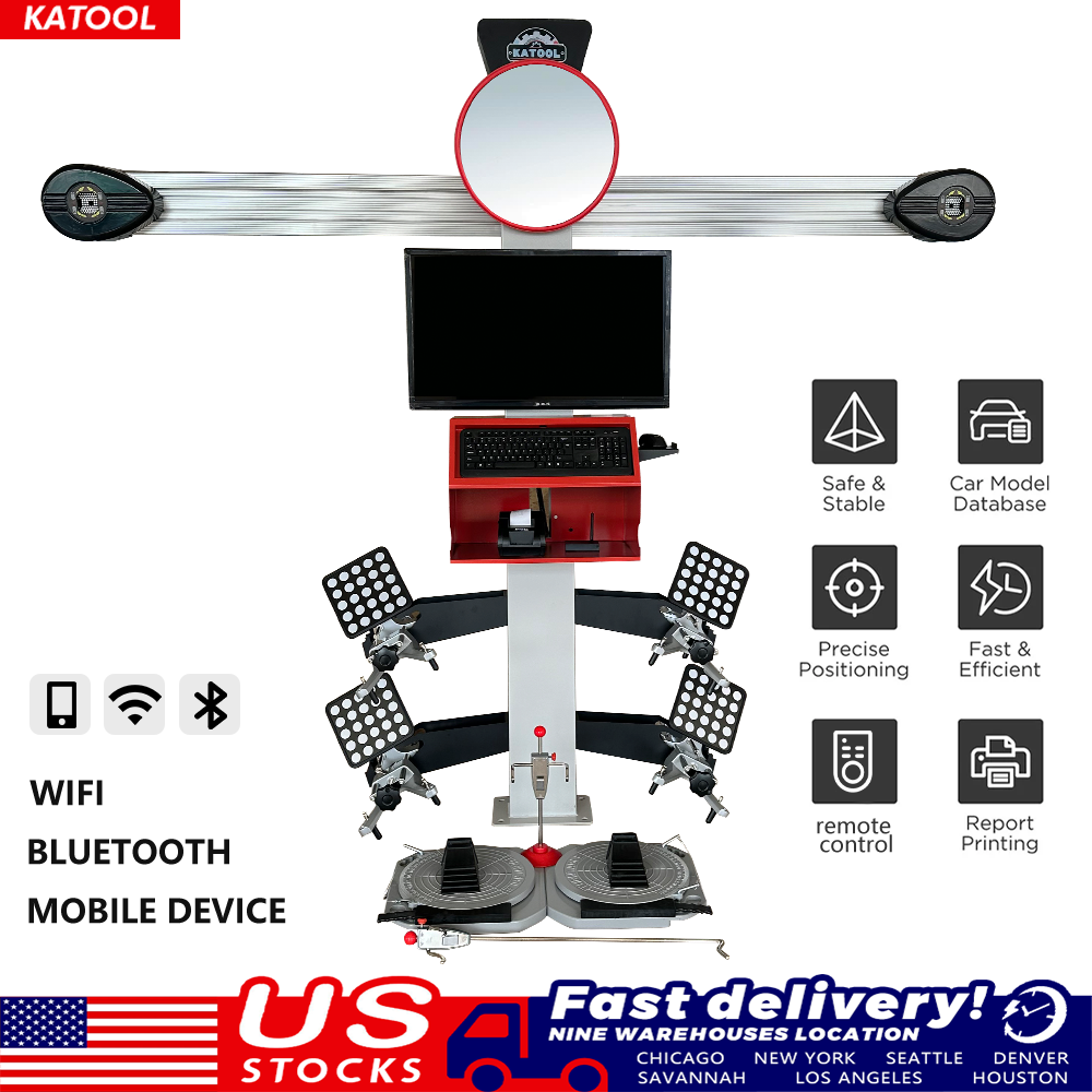 KATOOL 3D Wheel Alignment Machine Wheel Aligner--AV533 - Image 2