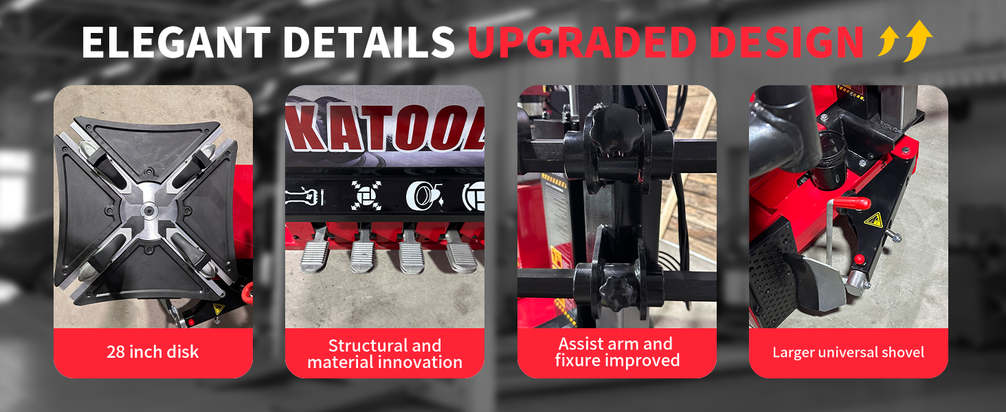 KATOOL Tire Changer KT-855 Vertical Tire Press changer Wheel Changer Machine - Image 15