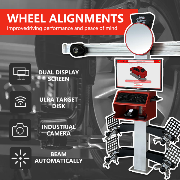 KATOOL 3D Wheel Alignment Machine Wheel Aligner--AV533 - Image 3
