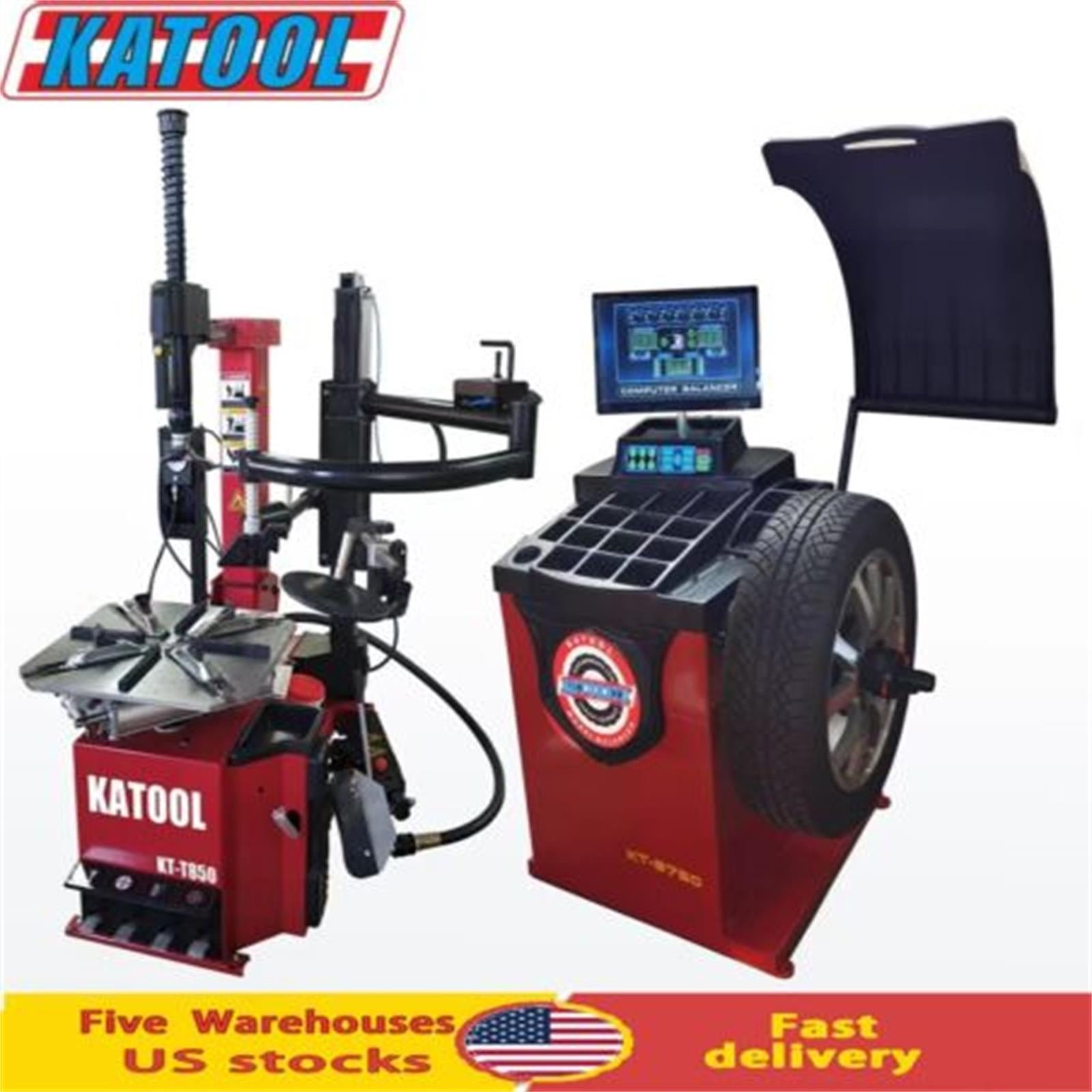 Combo 9: Tire Changer KT-T850 & Wheel Balancer KT-B750 - Image 3