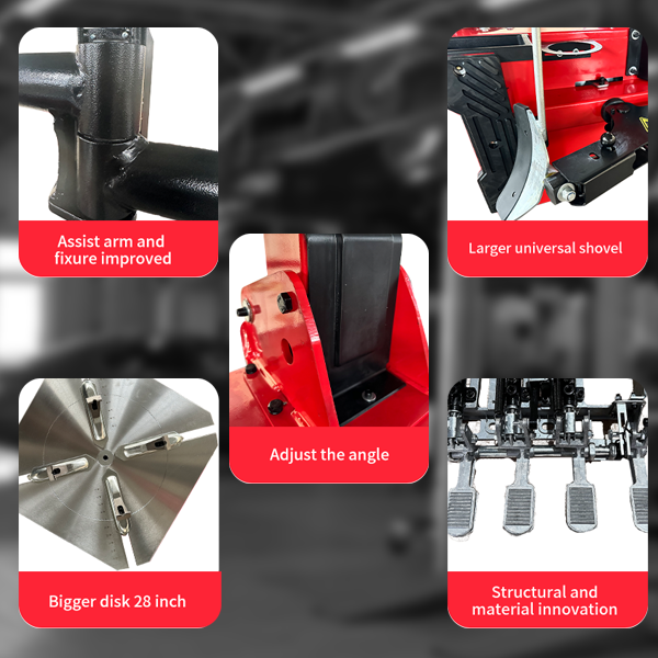 KT-T850 Tilt-Arm Wheel Clamp Tire Changer Machine - Image 4